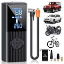 KEPEAK TIRE INFLATOR PORTABLE AIR COMPRESSOR 20000MAH LCD DUAL DISPLAY - BLACK Like New