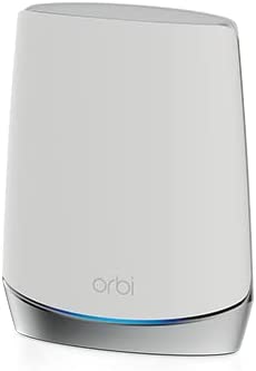 Orbi RBR750 Whole Home AX4200 Tri-Band Mesh WiFi 6 System Router Only- White - Like New