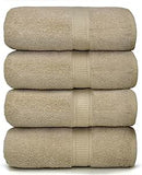 ARIV TOWELS 4-PIECE LARGE PREMIUM BATH TOWELS SET- SUITABLE - 30 - Like New