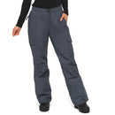 ARCTIX WOMEN'S LUMI PULL OVER FLEECE LINED CARGO SNOW PANTS, SIZE : M - STEEL - Like New
