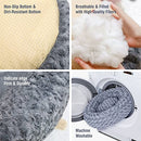 PAWOLOGY Ultra Calming Cuddler Plush Donut Beds Cat Bed for Indoor Use 36 Inch - Brand New