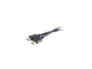 C2G 50182 Premium 4K High Speed HDMI Cable with Ethernet, 4K 60Hz, Black (6
