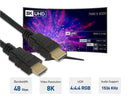Kaybles 8K HDMI Cable 10ft. HDMI 2.1 Cable Real 8K, High Speed 48Gbps