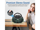 Nextron Portable CD Player Bluetooth Boombox with AM/FM Radio, USB, AUX-in,