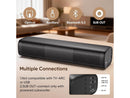 Saiyin 11.7-inch Sound Bar, Small Size & Big Power, Powered by AC Adapter |
