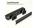 Wohome Sound Bar for Smart TV with Wired Subwoofers, 2.1 Channel Small TV