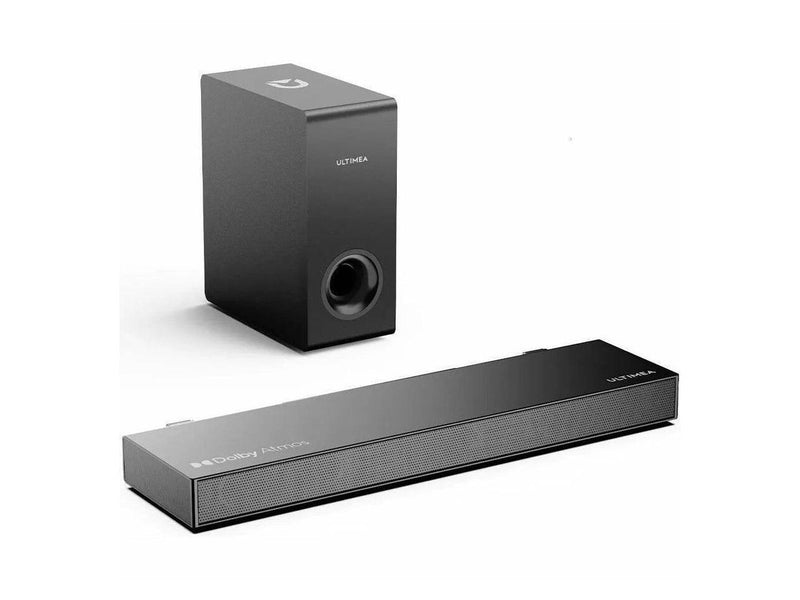 Ultimea Nova S50 2.1CH Dolby Atmos Bluetooth Sound Bar Speaker U2120 - Black