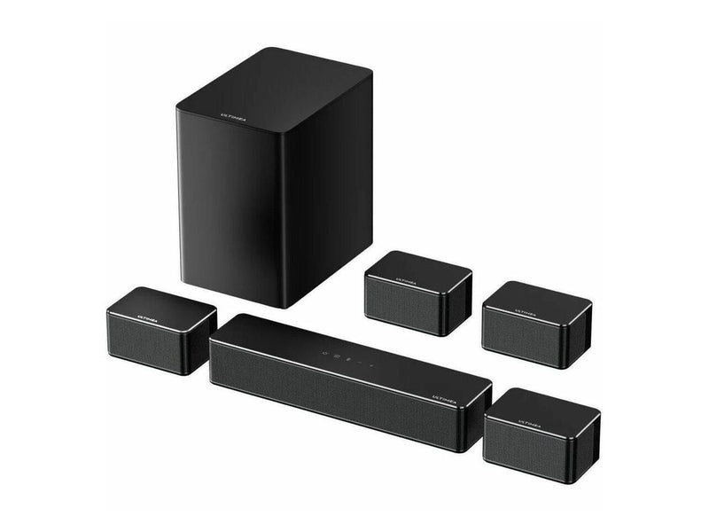 Ultimea Poseidon D70 7.1CH Bluetooth Speaker System (U2600) - Black