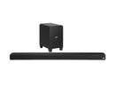 Polk Audio - Signa S4 Ultra-Slim TV Sound Bar with Wireless Subwoofer, Dolby
