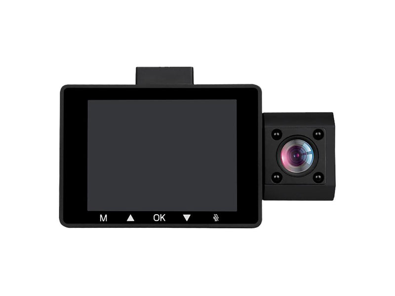 myGEKOgear by Adesso Scout Pro 2K 3-Channel Dash Cam Surveillance Edition with