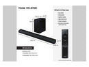 Samsung B-series 5.1ch. DTS Virtual:X Soundbar w/Bass Boost ( HW-B750D)