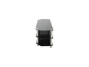 AVF SDC1250CM-A up to 60" Chrome Effect / Black Glass Classic - Corner Glass TV