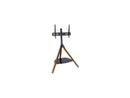 AVF FSL1000HOXDWB-A 32 - 65" Dark Wood / Black Hoxton Tripod TV Stand
