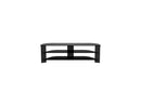AVF FS1500VARBB-A Up to 75" Black / Black Glass Varano Corner TV Stand