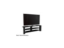 AVF FS1500VARBB-A Up to 75" Black / Black Glass Varano Corner TV Stand