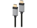 Alogic SSULHD01-SGR 3.28 ft. (1m) Space Grey Slim Super Ultra 8K HDMI to HDMI