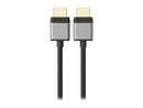 Alogic SSULHD01-SGR 3.28 ft. (1m) Space Grey Slim Super Ultra 8K HDMI to HDMI