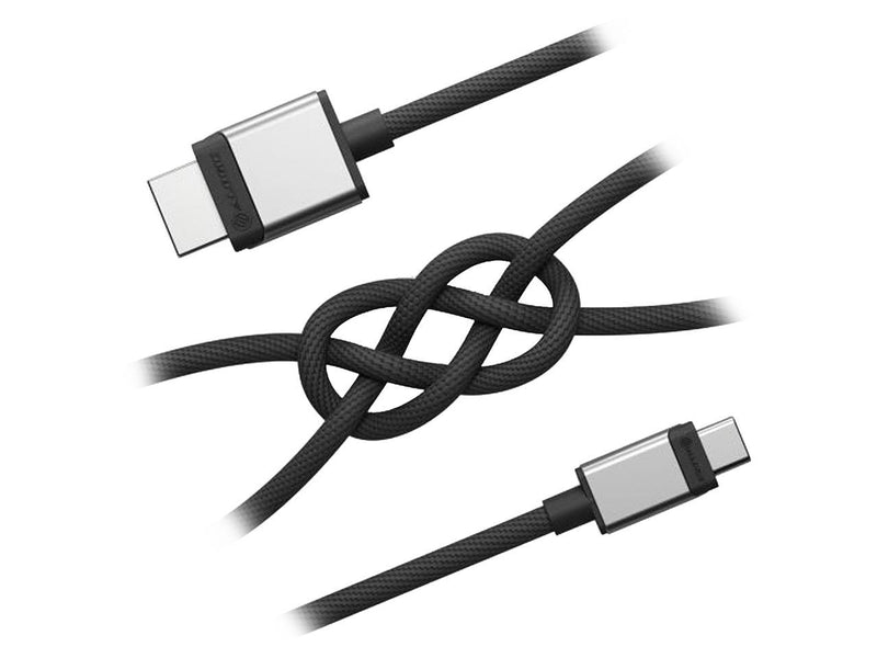 Alogic ULCHDPD02-SGR 6.56 ft. (2.0m) Gray Ultra USB-C to HDMI Cable with 100W