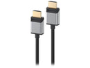 Alogic SSULHD02-SGR 6.56 ft. (2.0m) Space Grey Slim Super Ultra 8K HDMI to HDMI