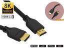 Nippon Labs 30AWG 8K HDMI Cable 10 ft. HDMI 2.1 Cable Real 8K, High Speed 48Gbps