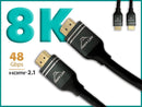 Nippon Labs 8K HDMI Cable 10ft. HDMI 2.1 Cable Real 8K, High Speed 48Gbps