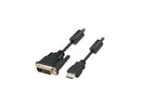 Nippon Labs 6ft. DVI-D Dual Link Male to HDMI Male Cable with Ferrite Cores,