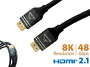 Nippon Labs 8K HDMI Cable 3ft. HDMI 2.1 Cable Real 8K, High Speed 48Gbps