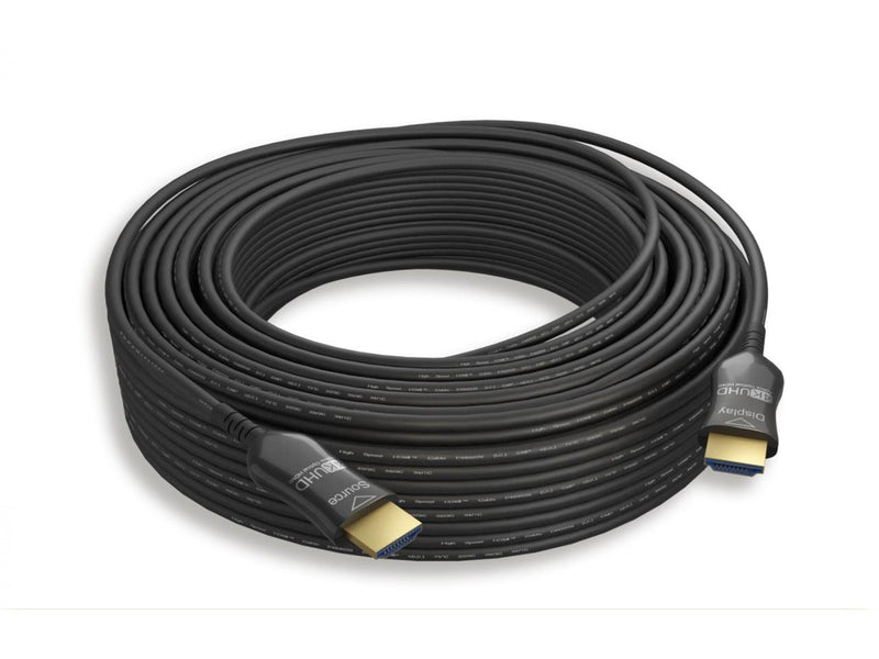 Nippon Labs 75ft. Hybrid Active Optical Fiber HDMI Plenum Rated Cable, 4K@ 60Hz,