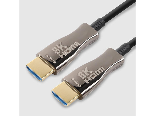 Nippon Labs 65FT Hybrid Active Optical Fiber HDMI Cable; 8K@60Hz 4K@120Hz