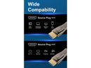 Nippon Labs 35FT Hybrid Active Optical Fiber HDMI Cable; 8K@60Hz 4K@120Hz