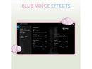 Yeti Premium USB Gaming Mic with Blue VO!CE- White Mist Aurora Collection