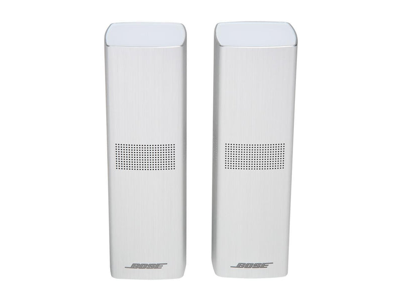 Bose Surround Speakers 700 Wireless Satellite Bookshelf Speakers (Pair) - White