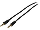 Tripp Lite P312-001 3.5mm Mini Stereo Audio Cable for Microphones, Speakers and