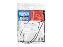 Tripp Lite P312-003-RA 3 ft. 3.5mm Mini Stereo Audio Cable with One Right Angle