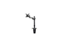 TRIPP LITE DDR1327SFC Black 13" - 27" Full-Motion Flex Arm Desk Clamp