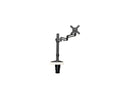TRIPP LITE DDR1327SFC Black 13" - 27" Full-Motion Flex Arm Desk Clamp