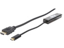 Tripp Lite USB C to HDMI Adapter Converter Cable UHD 4K Type C to HDMI 3ft