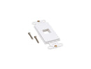 Tripp Lite N042D-001V-WH Center Plate Insert, Decora Style - Vertical, 1 Port