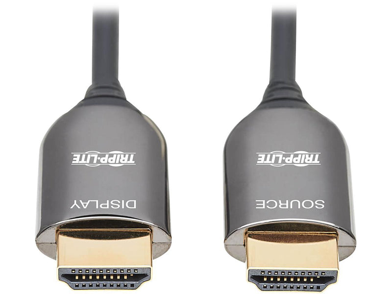 Tripp Lite P568F-10M-8K6 32.81 ft. (10m) Black 8K HDMI Plenum-Rated Fiber Active