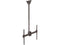 StarTech.com FPCEILPTBSP Ceiling TV Mount - 1.8' to 3' Short Pole - For 32" to