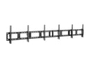 StarTech.com FPWMNB Black Triple-Display TV Wall Mount
