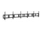 StarTech.com FPWMNB Black Triple-Display TV Wall Mount
