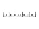 StarTech.com FPWMNB Black Triple-Display TV Wall Mount