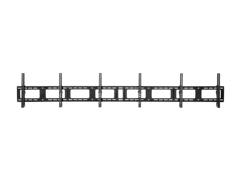 StarTech.com FPWMNB Black Triple-Display TV Wall Mount