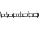StarTech.com FPWMNB Black Triple-Display TV Wall Mount
