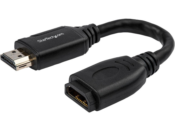 StarTech 6in High Speed HDMI Port Saver Cable with 4K 60Hz - Short