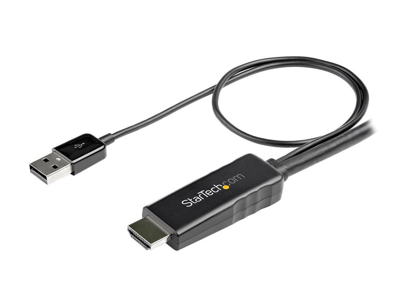 StarTech.com HD2DPMM2M 2m (6.6 ft.) HDMI to DisplayPort Adapter Cable with USB