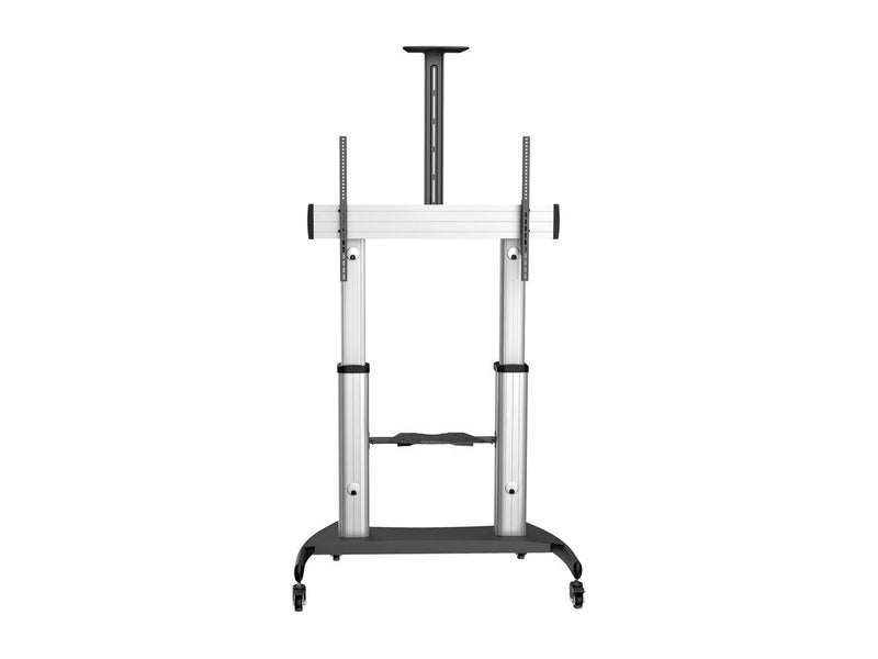 Mobile TV Stand, Heavy Duty TV Cart for 60-100" Display (100kg/220lb), Height