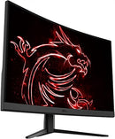 MSI Optix G32C4W 32" FHD 1500R IPS 165Hz 1ms Wide View Curved Monitor - Black - Like New