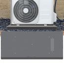 Ductless HVAC Equipment Pad Mini Split AC Condenser Base (Grey 18x38x3) - Brand New
